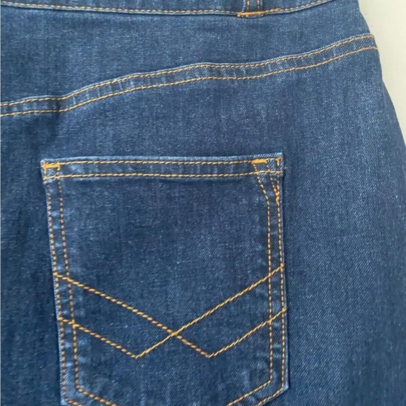 WULI:LUU by Gok Wan Denim A-Line Skirt Button Front Sizes: 10, 12 - Picture 4 of 4